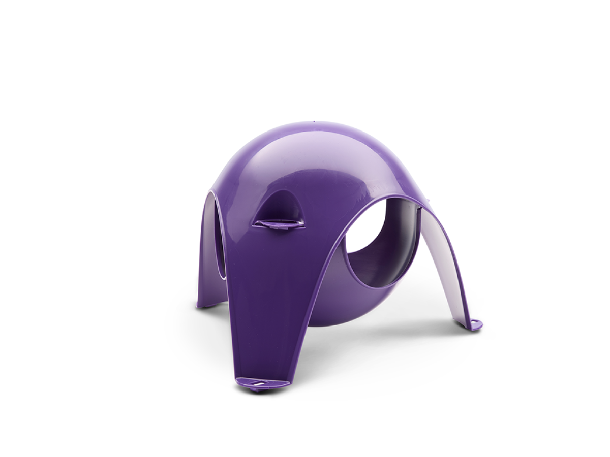 Sputnik XL small animal hideaway - fuchsia-purple