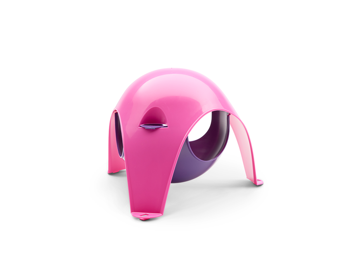 Sputnik XL small animal hideaway - fuchsia-purple