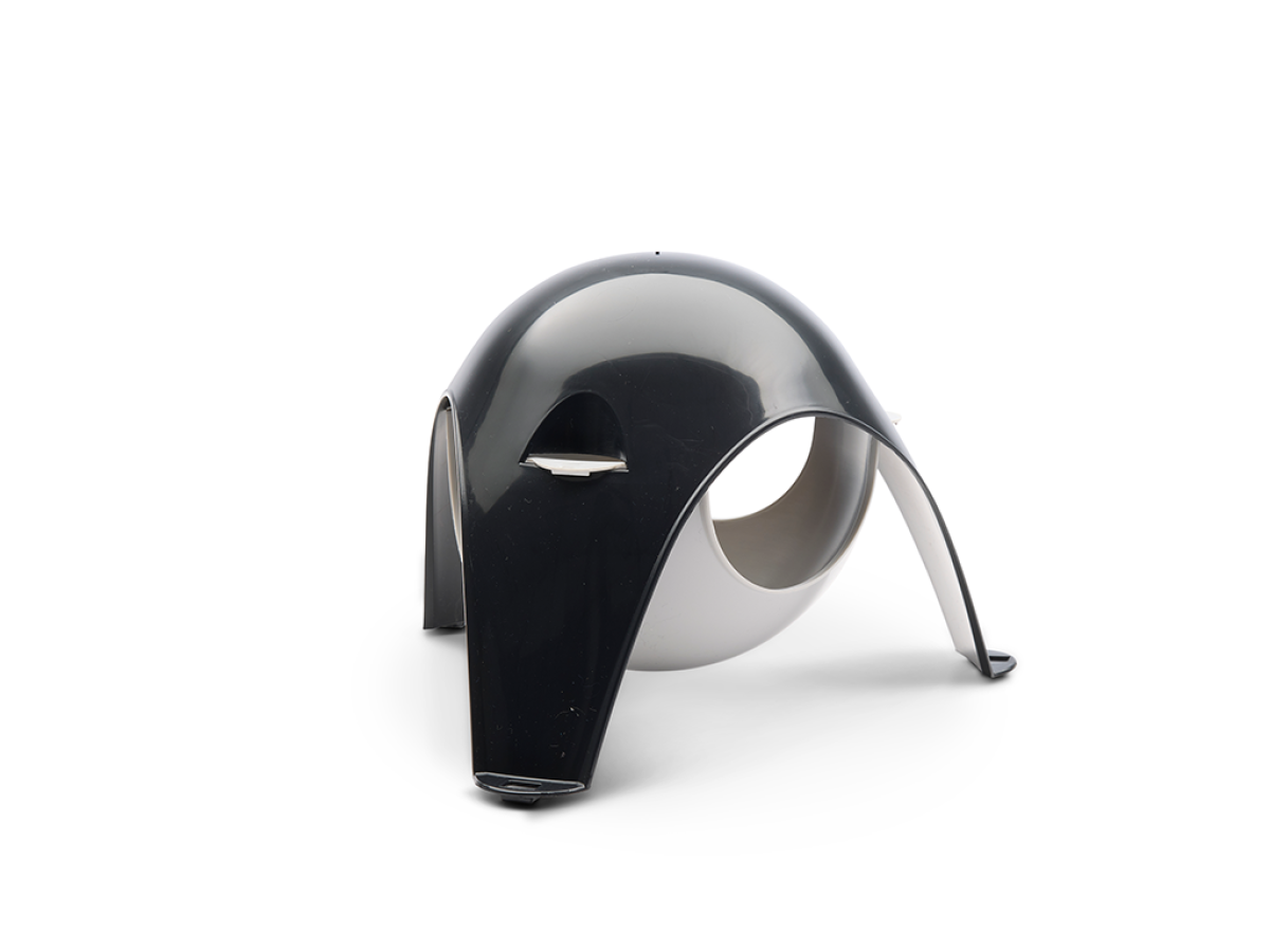 Sputnik XL small animal hideaway - light grey-black Sputnik XL small animal hideaway - light grey-black