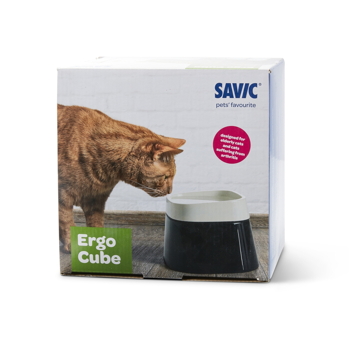 Ergo Cube Water drinking bowl packaging Ergo Cube Water drinking bowl packaging