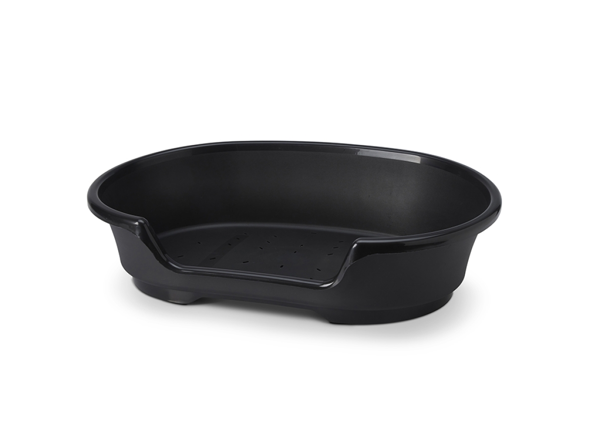 Cosy 78 cm plastic bed - black