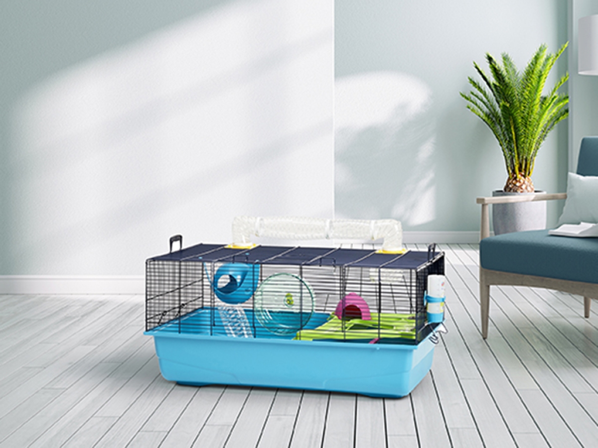 Hamster Sky Metro small animal cage interior Hamster Sky Metro small animal cage interior