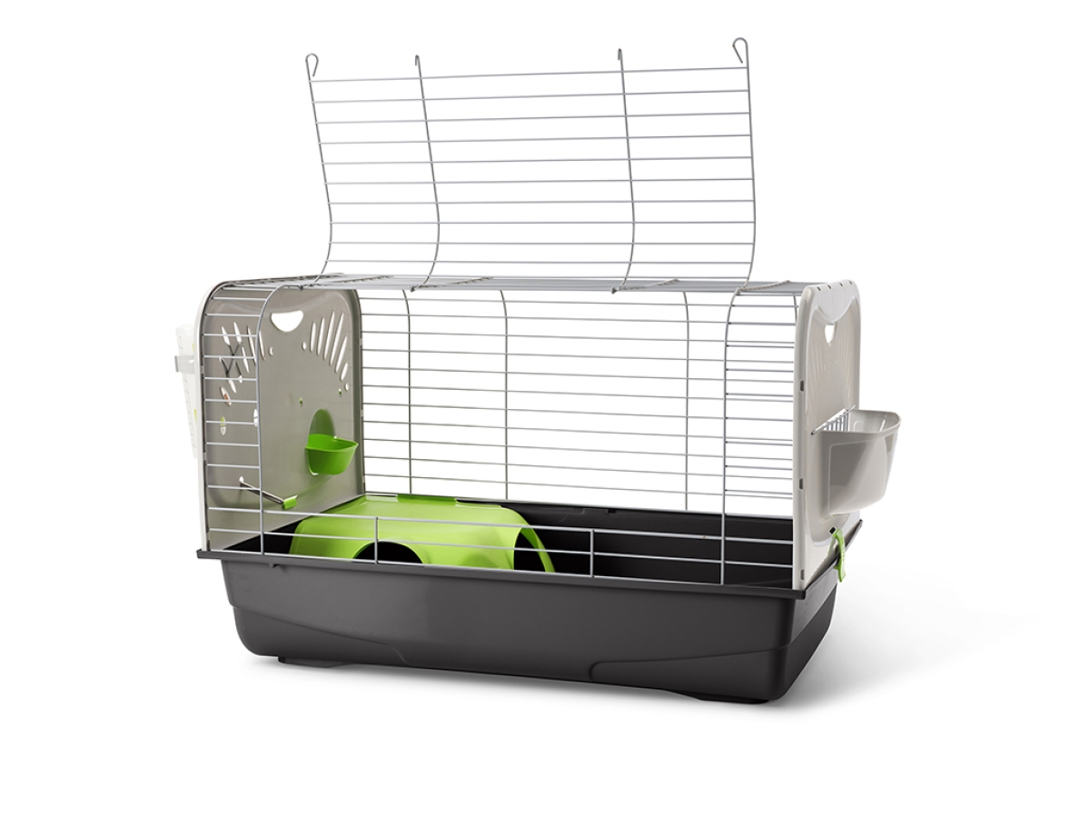 Caesar 2 De Luxe small animal cage open