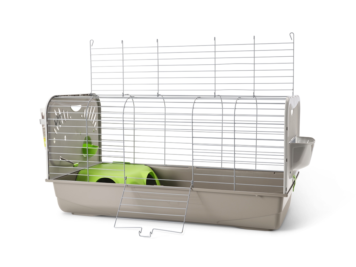 Caesar 3 small animal cage open