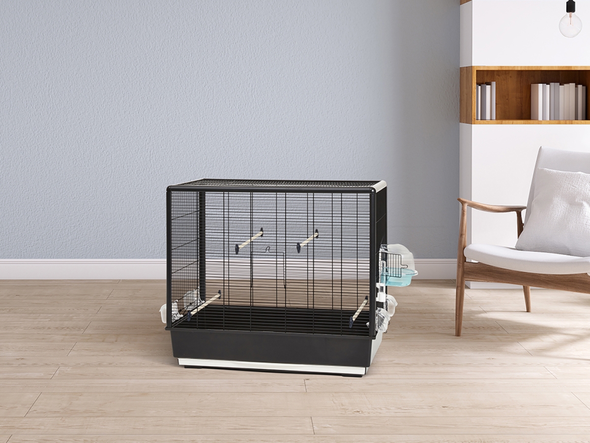 Primo 60 bird cage - black
