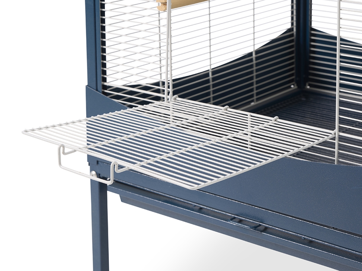 Gite 1 bird aviary - navy blue detail