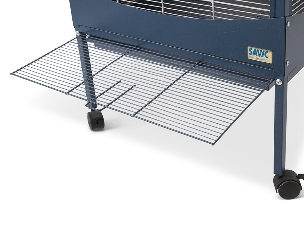 Gite 1 bird aviary - navy blue detail