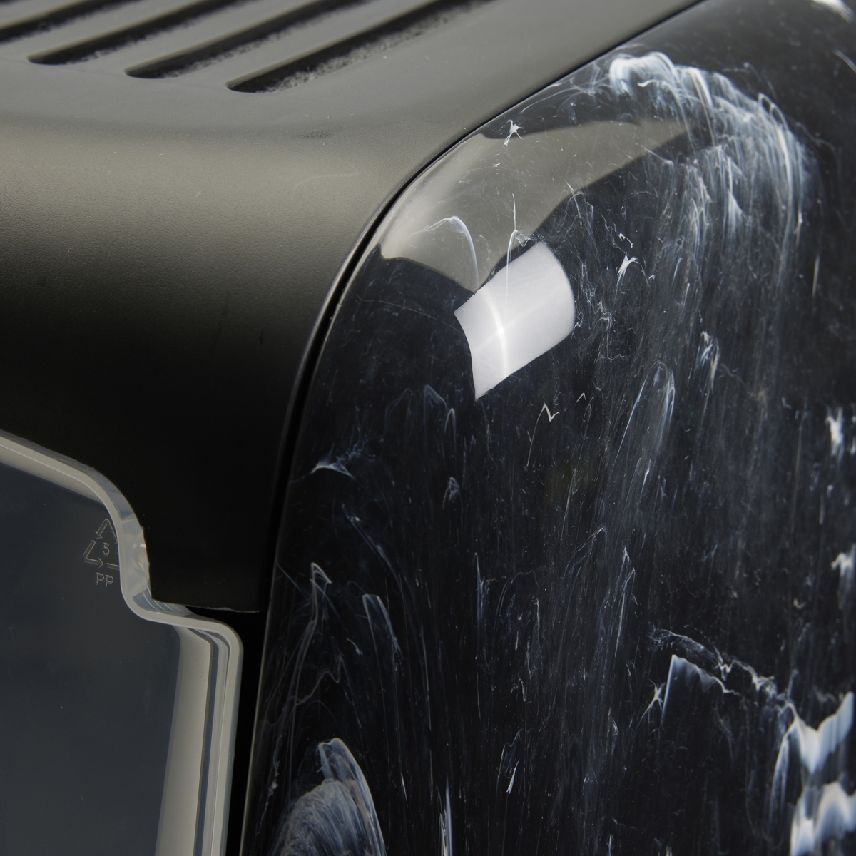 Nestor Marble - Marble black white detail 2