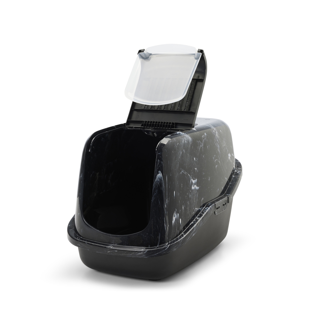 Nestor Marble - Marble black white open