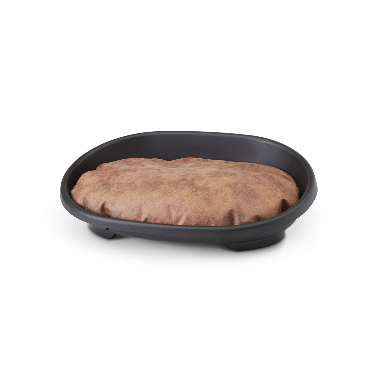 Snooze Large plastic bed - black