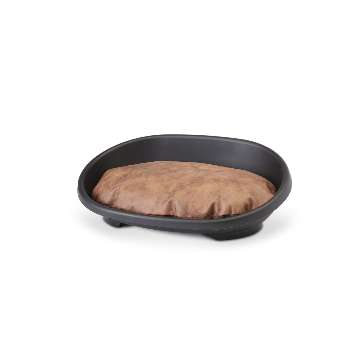 Snooze Medium plastic bed - black