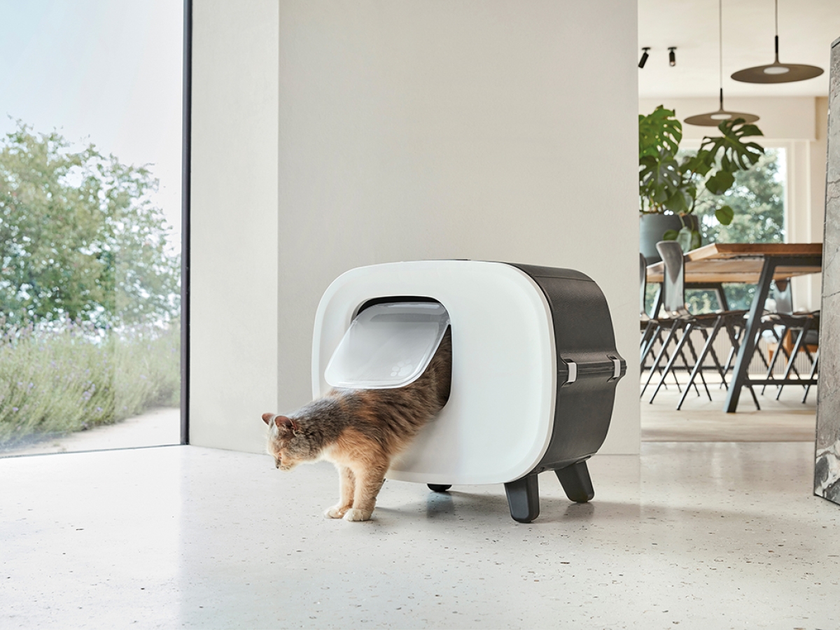 Mira de Luxe Toilet Home - Anthracite | Elegant toilet home