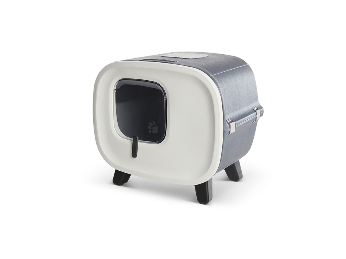 Mira de Luxe Toilet Home - Anthracite | Elegant toilet home