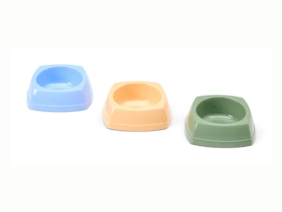 Nibble Medium feeding bowl with non-toxic plastic, stable design, and modern bright colours for small animals.
