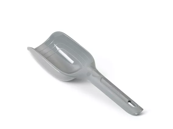 Food Scoop in cool grey – A durable, multi-purpose scoop for pet food or litter, ideal for small animals, birds, cats, and dogs.
