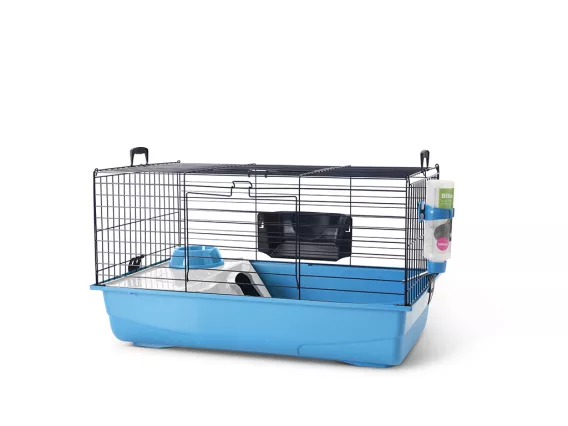 Nero 2 De Luxe small animal cage - blue