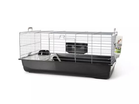Nero 3 De Luxe small animal cage - black
