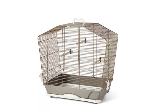 Camille 40 bird cage - warm grey