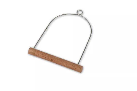 Wooden bird swing - Closed